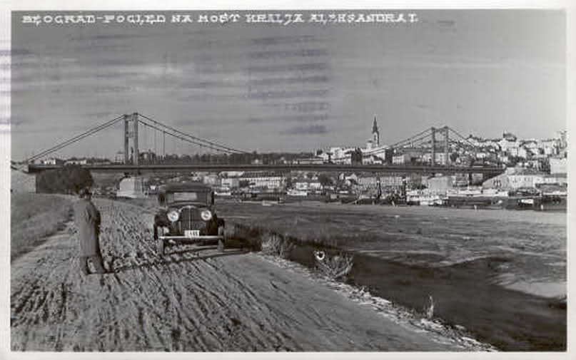 Fotografije starog Beograda - Brankov most nekada