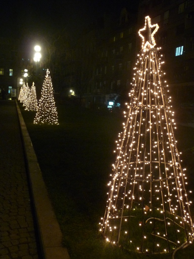 Praznično osvetljenje u Beogradu - Gradska skupština