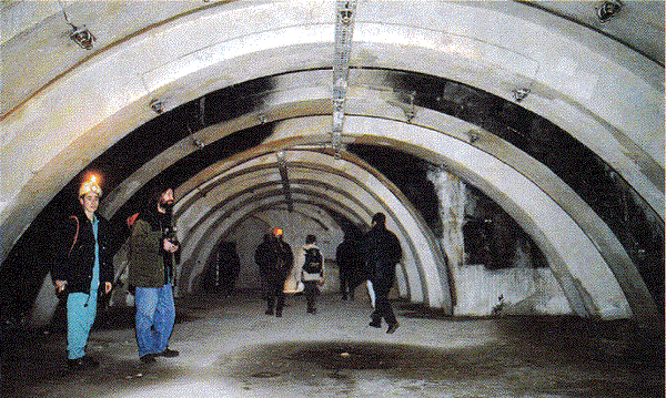Tuneli sa izgrađenim svodovima na Tašmajdanu