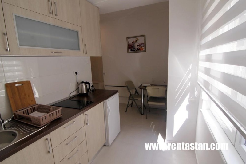 Apartment for a day near Kalemegdan - kitchen and dining area