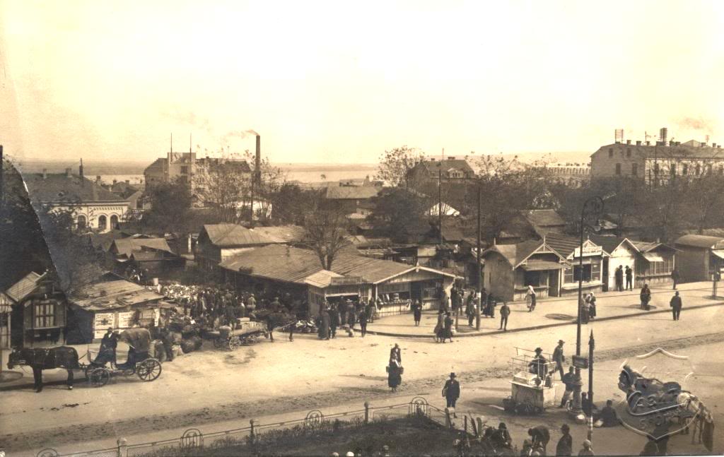 Students Park / grand Market Belgarde 1900s